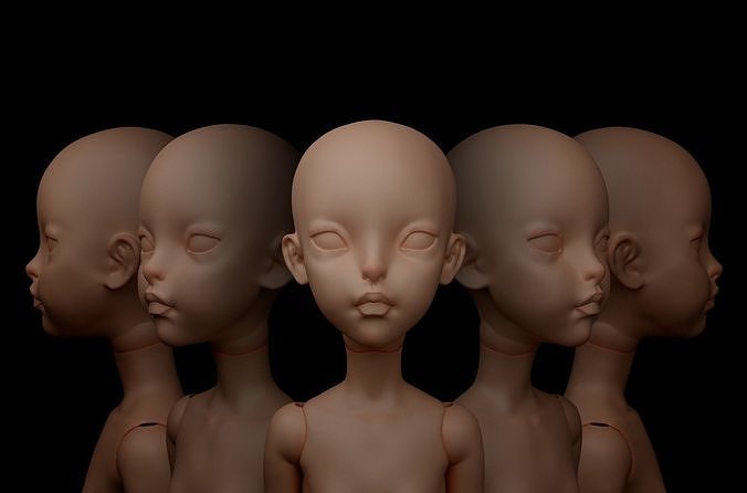Fairy BJD ball jointed doll for 3D-printing 3D print model