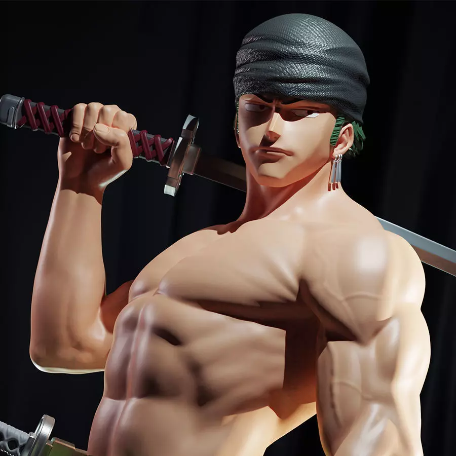 Zoro One Piece 3D print model
