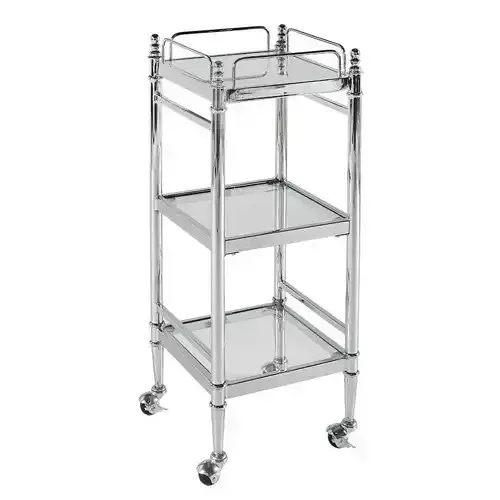 Marisa Chrome Bar Cart