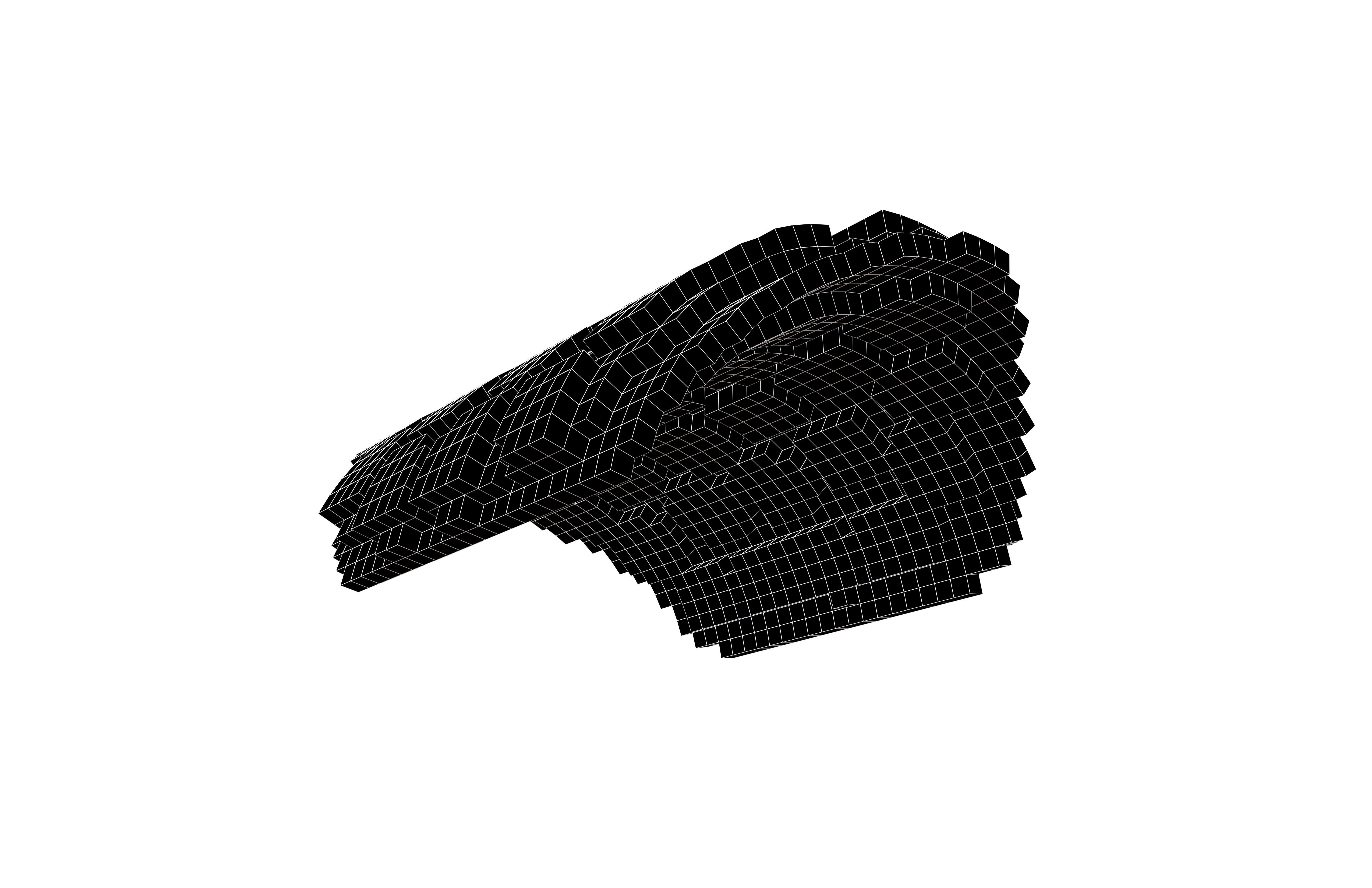 Voxel Mini Egg Puffs v2 001 Low-poly 3D model_7