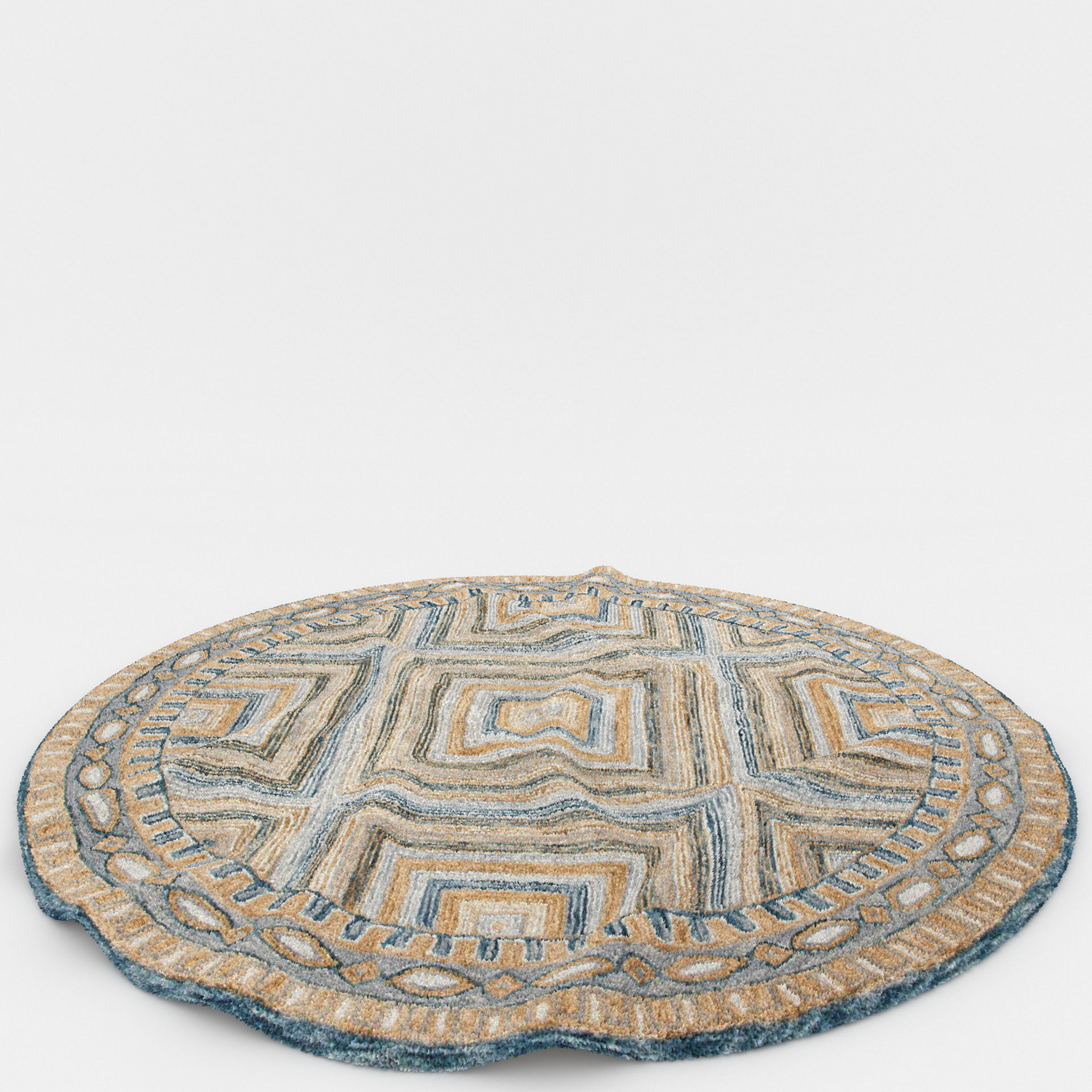 Rugs No 292 Low-poly 3D model_5