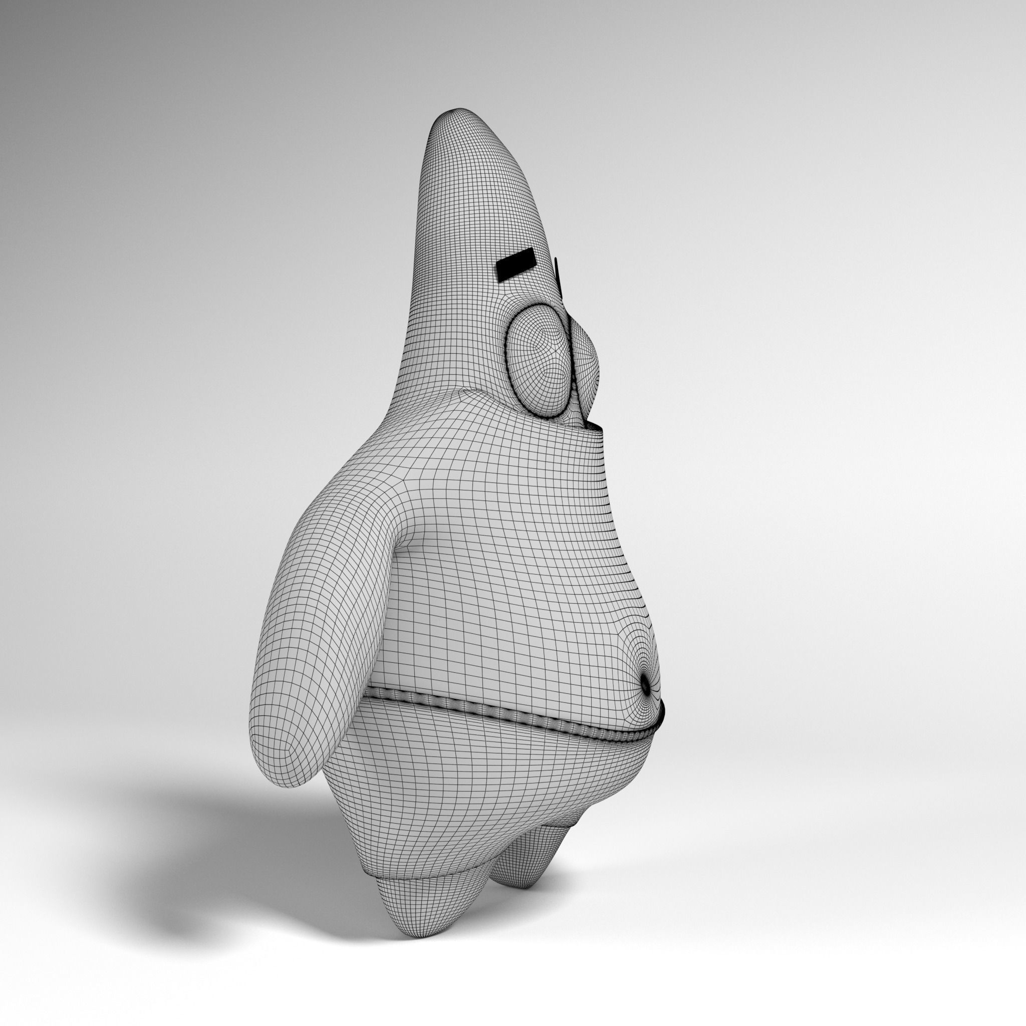 Patrick Star 3D model_6