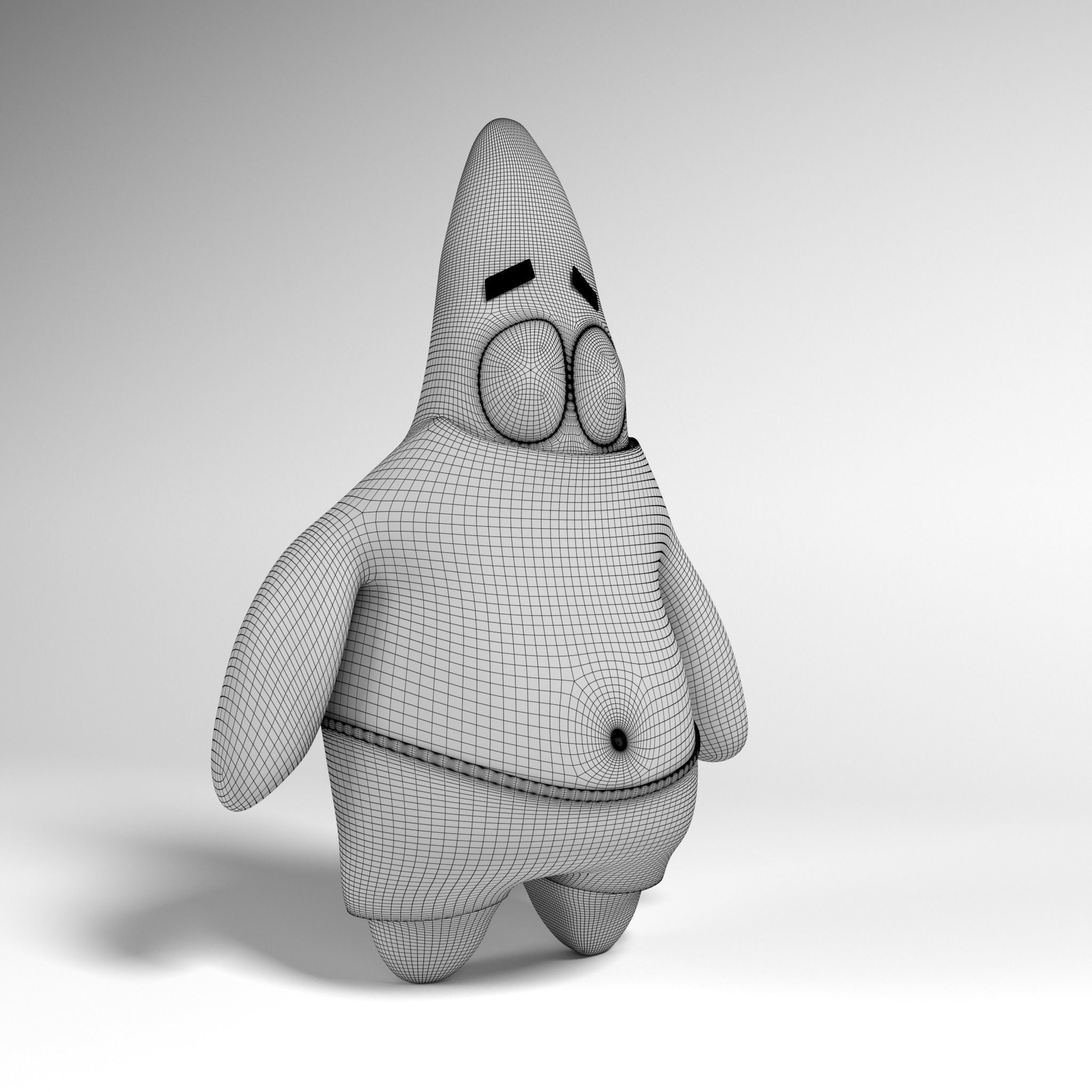 Patrick Star 3D model_4