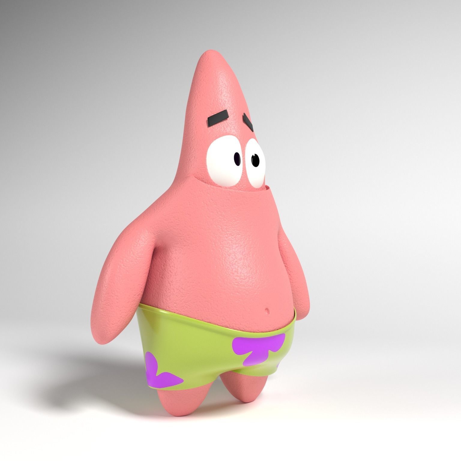Patrick Star 3D model_1