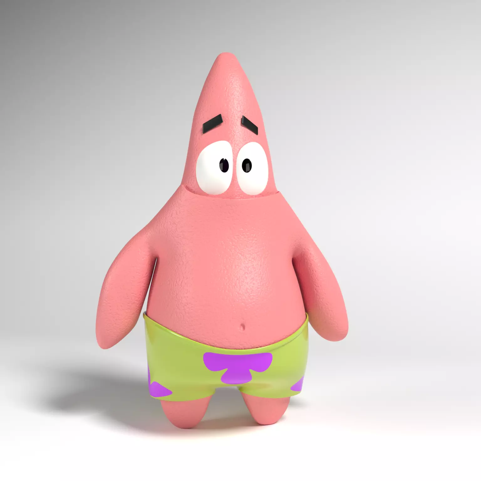 Patrick Star 3D model_0