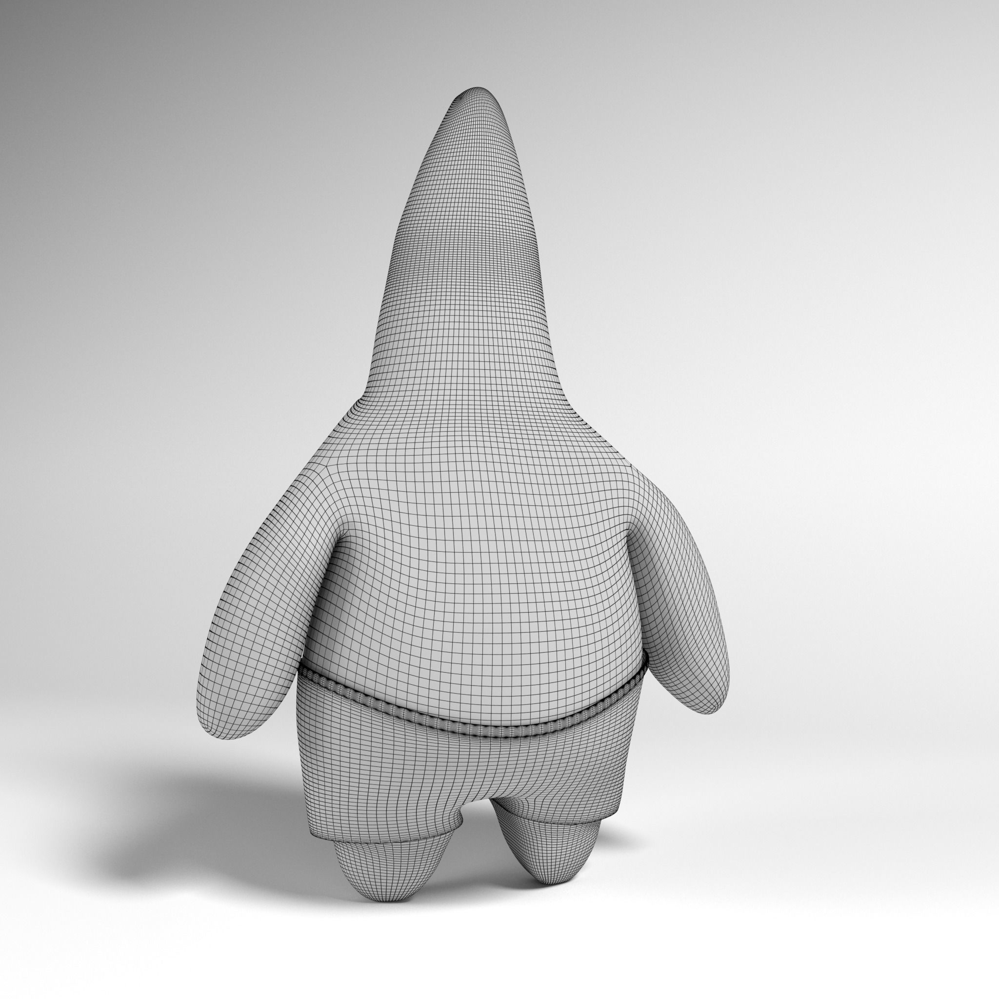 Patrick Star 3D model_5