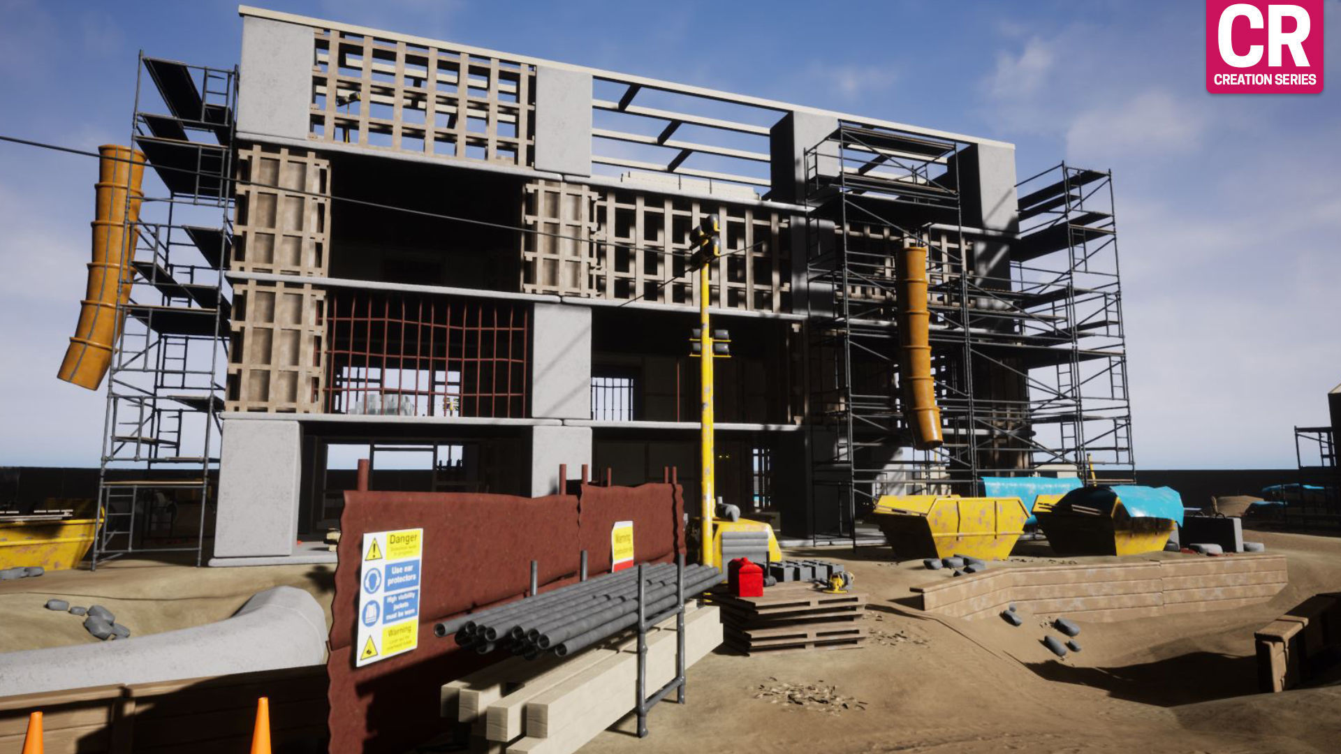 CR SERIES - Construction Pack For Unreal Low-poly 3D model_24