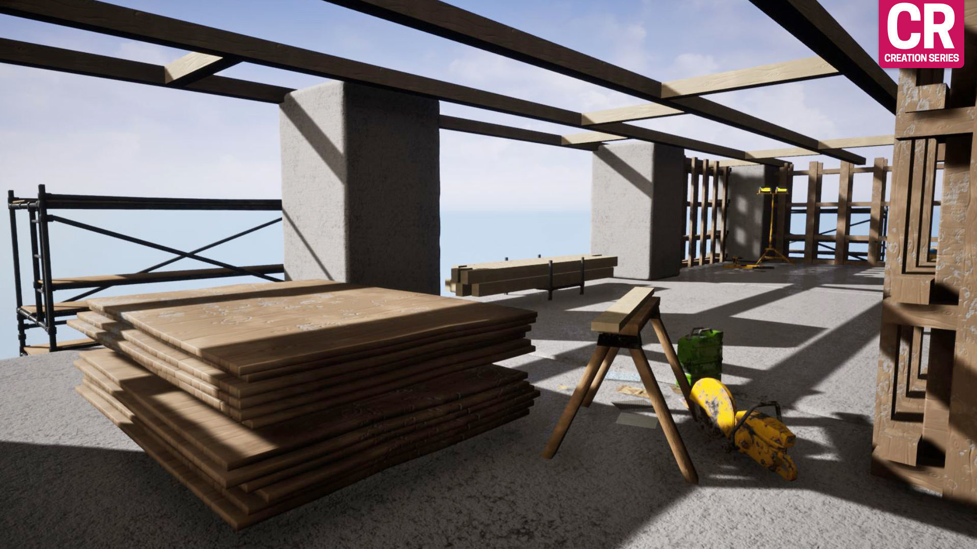 CR SERIES - Construction Pack For Unreal Low-poly 3D model_13