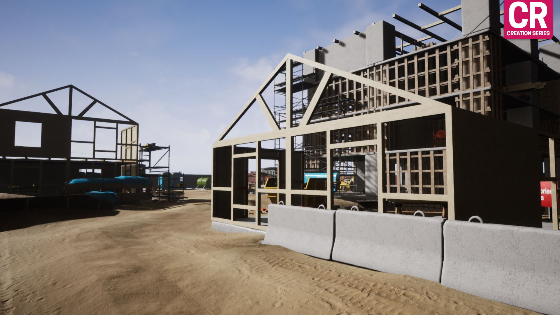 CR SERIES - Construction Pack For Unreal Low-poly 3D model_25