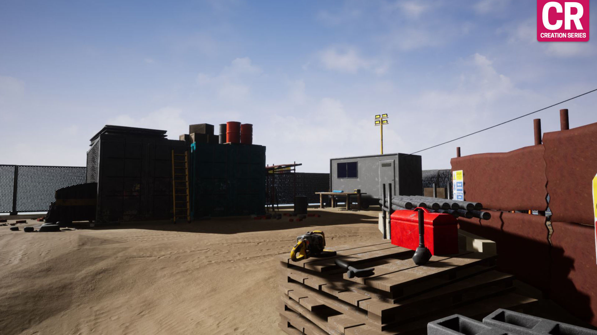 CR SERIES - Construction Pack For Unreal Low-poly 3D model_5