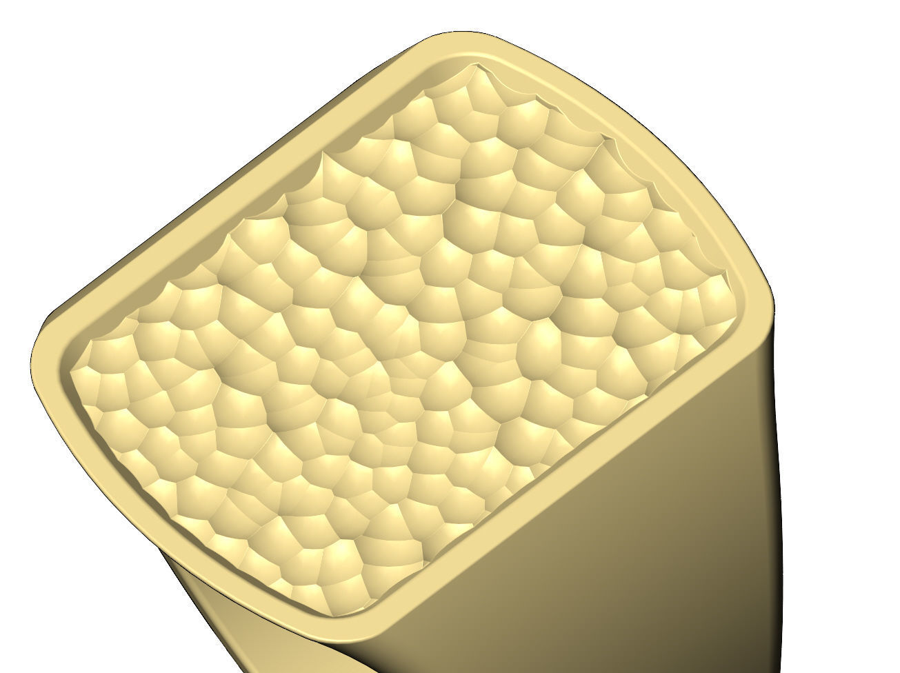 Dog tag signet with hammered textured top US sizes 6to9 3D print model_10