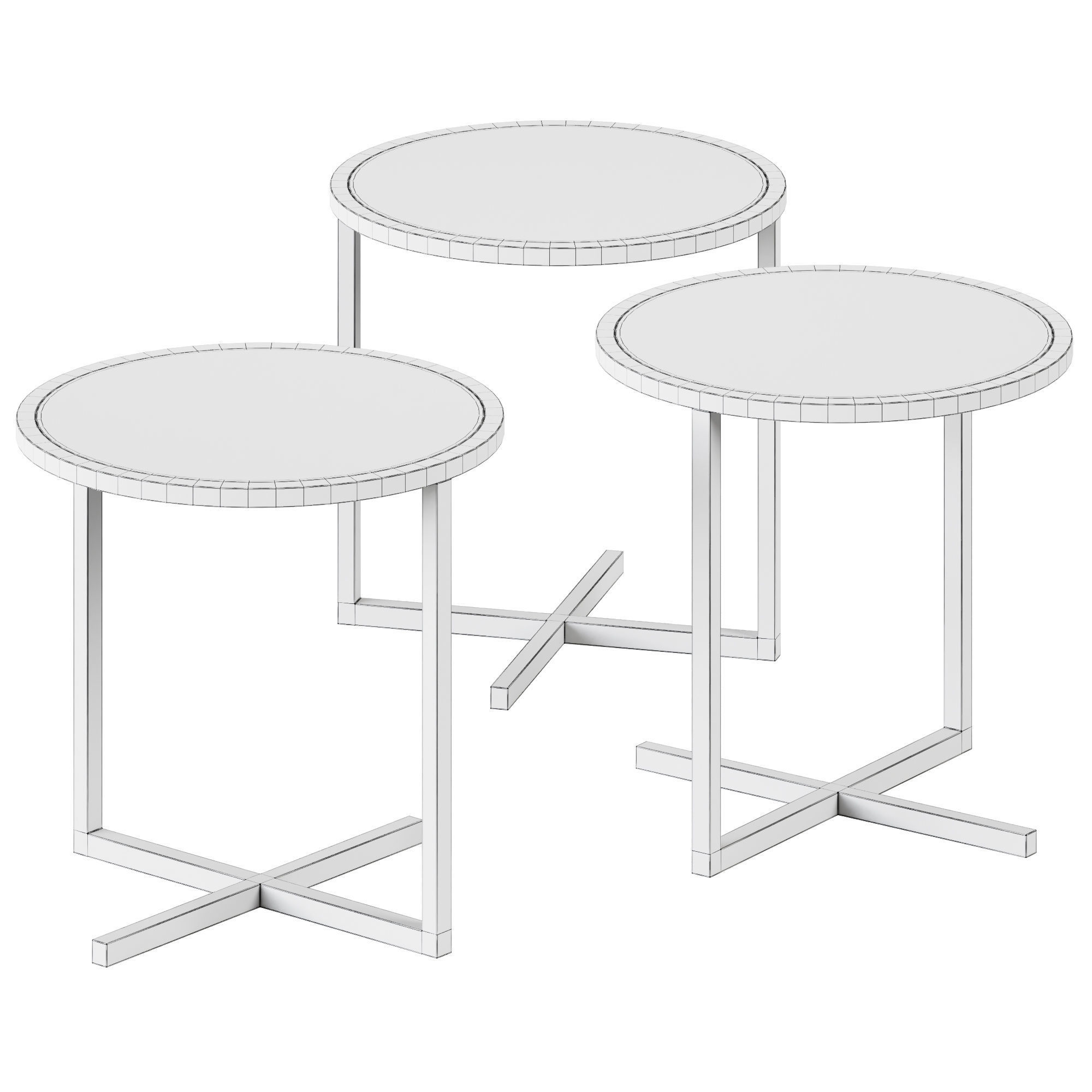 Holy Day Coffee Table by Viccarbe 3D model_1