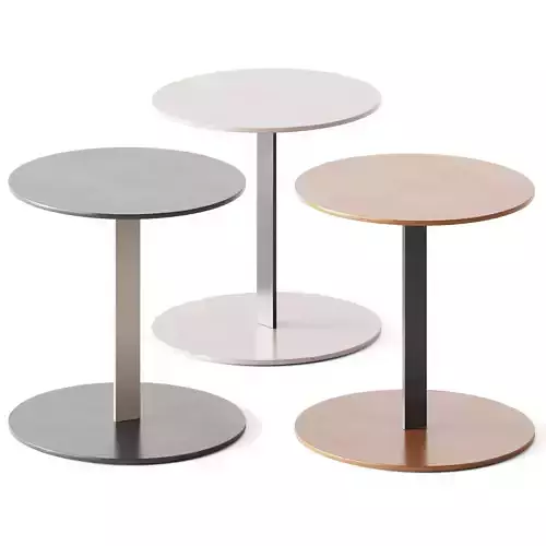 Serra Low Round Coffee Table by Viccarbe