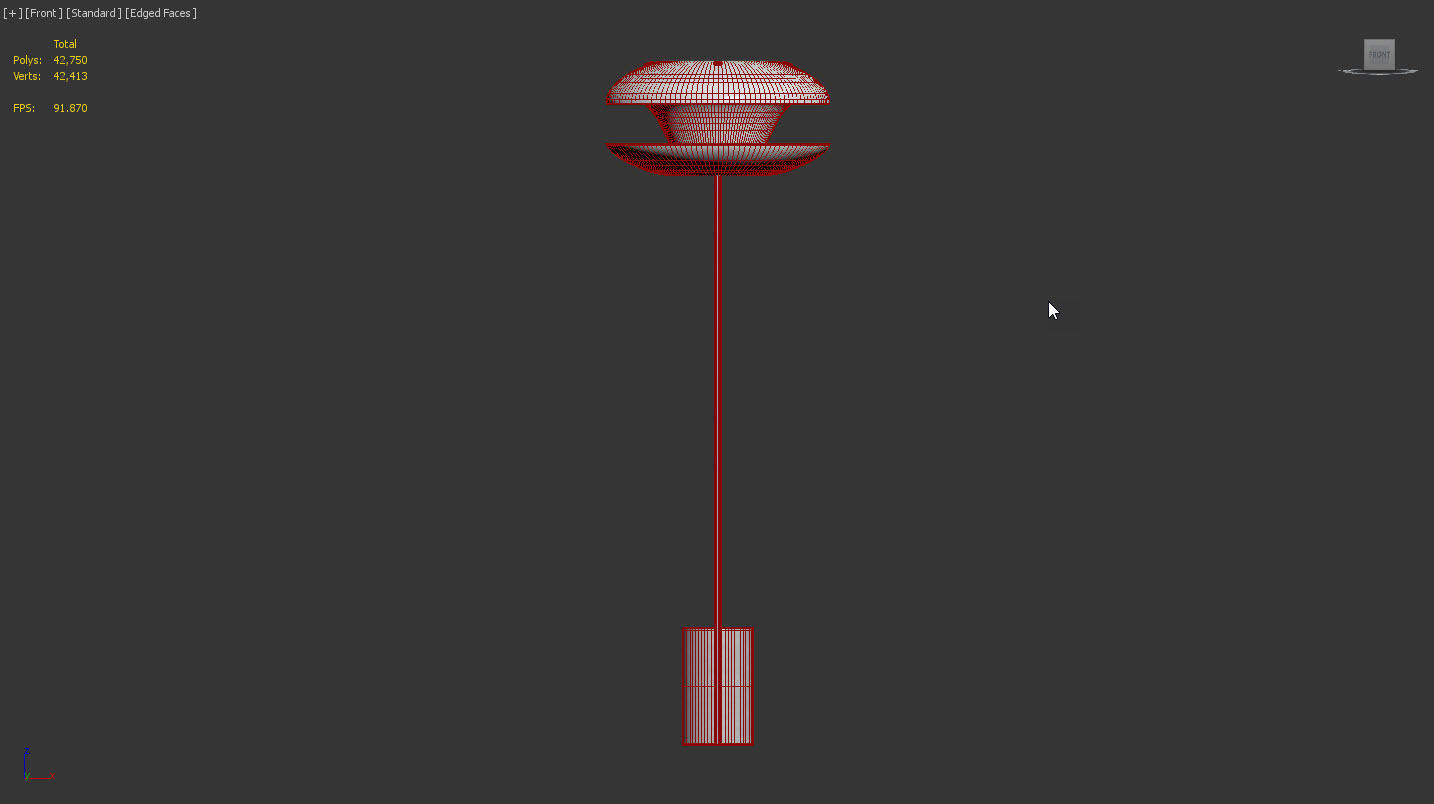 Yoyo Floor Lamp by Norr11 3D model_8