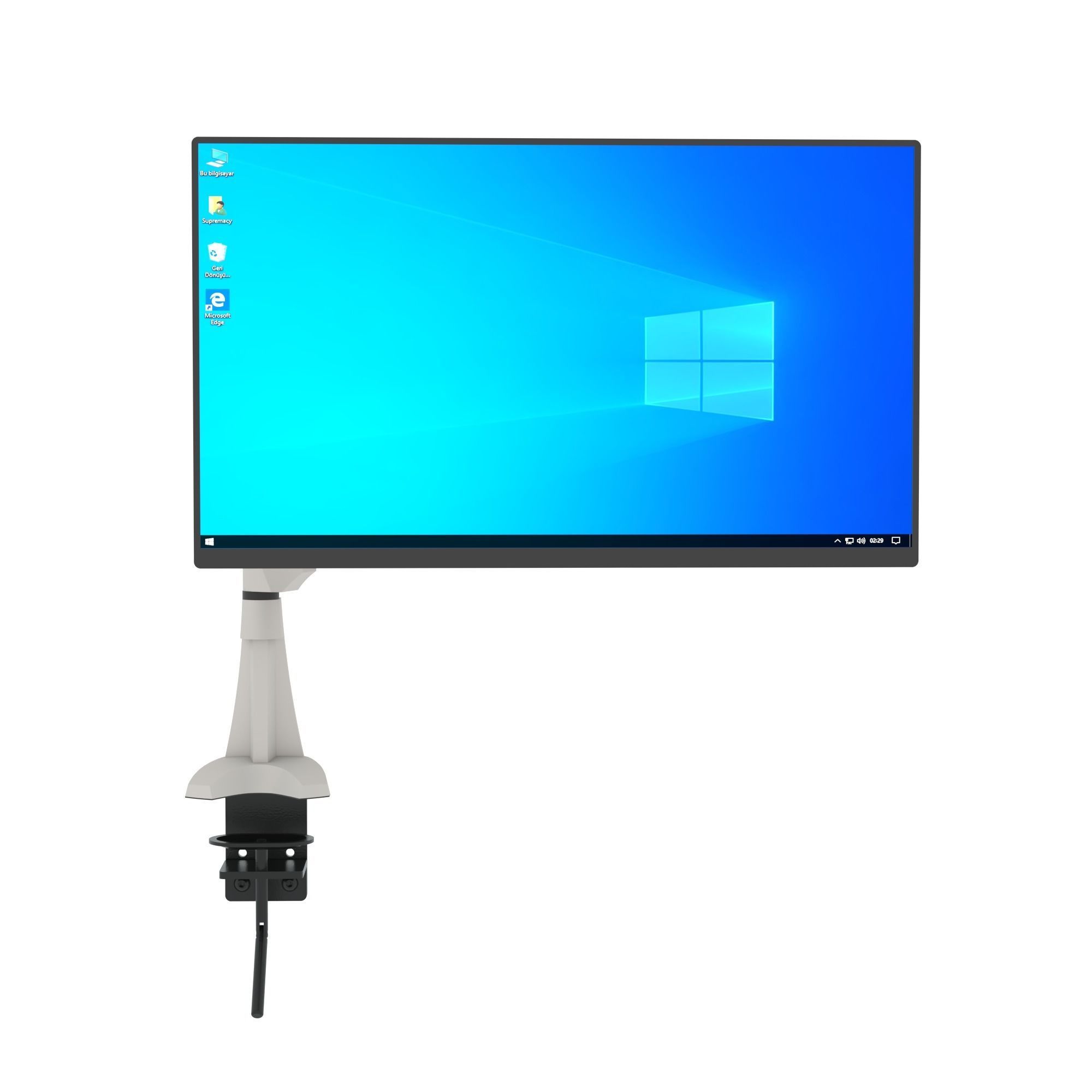 Viewmaster monitor arm - dataflex 3D model_1