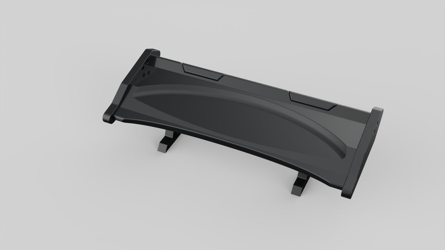 spoiler tuning heavy auto garage  3D model_3
