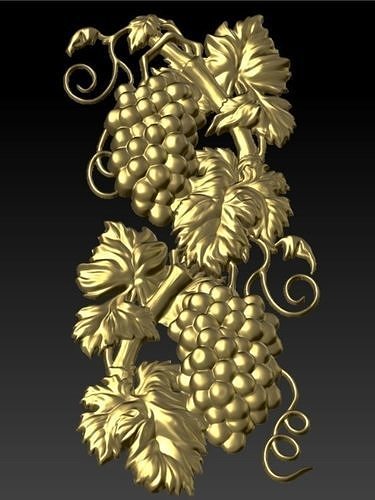 grapevine pattern 3D print model