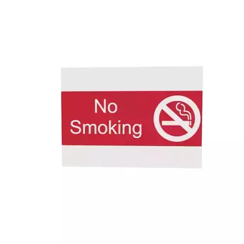 No smoking sign