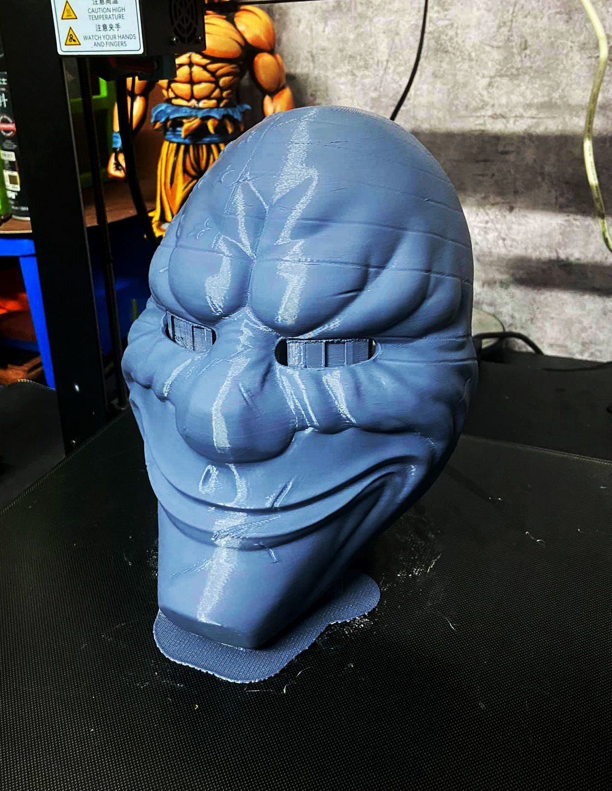 Dallas Mask - Payday 2 Mask - Halloween Cosplay Mask 3D print model_4