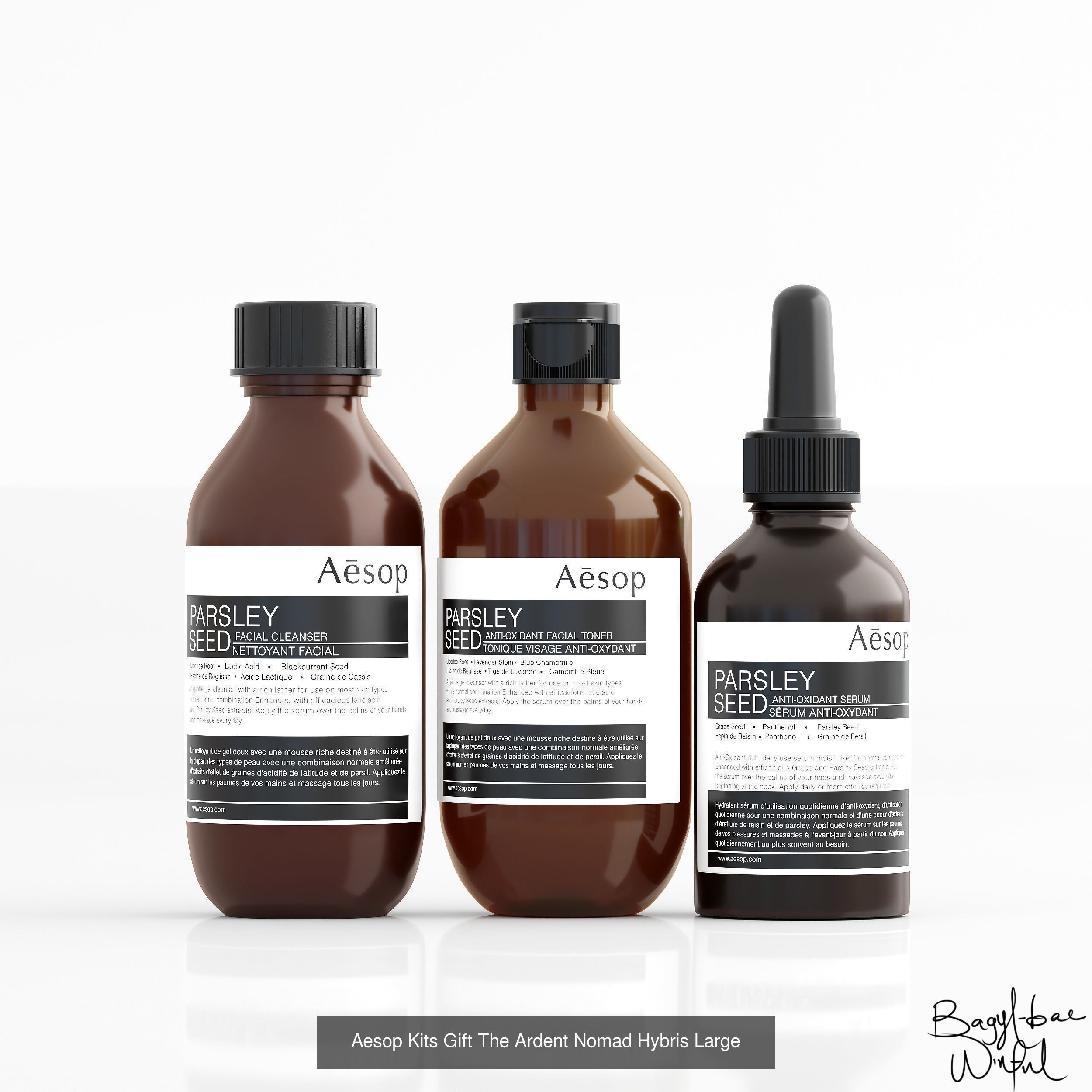 Aesop - The Complete Cosmetic Package 110 Models 3D Model Collection_81