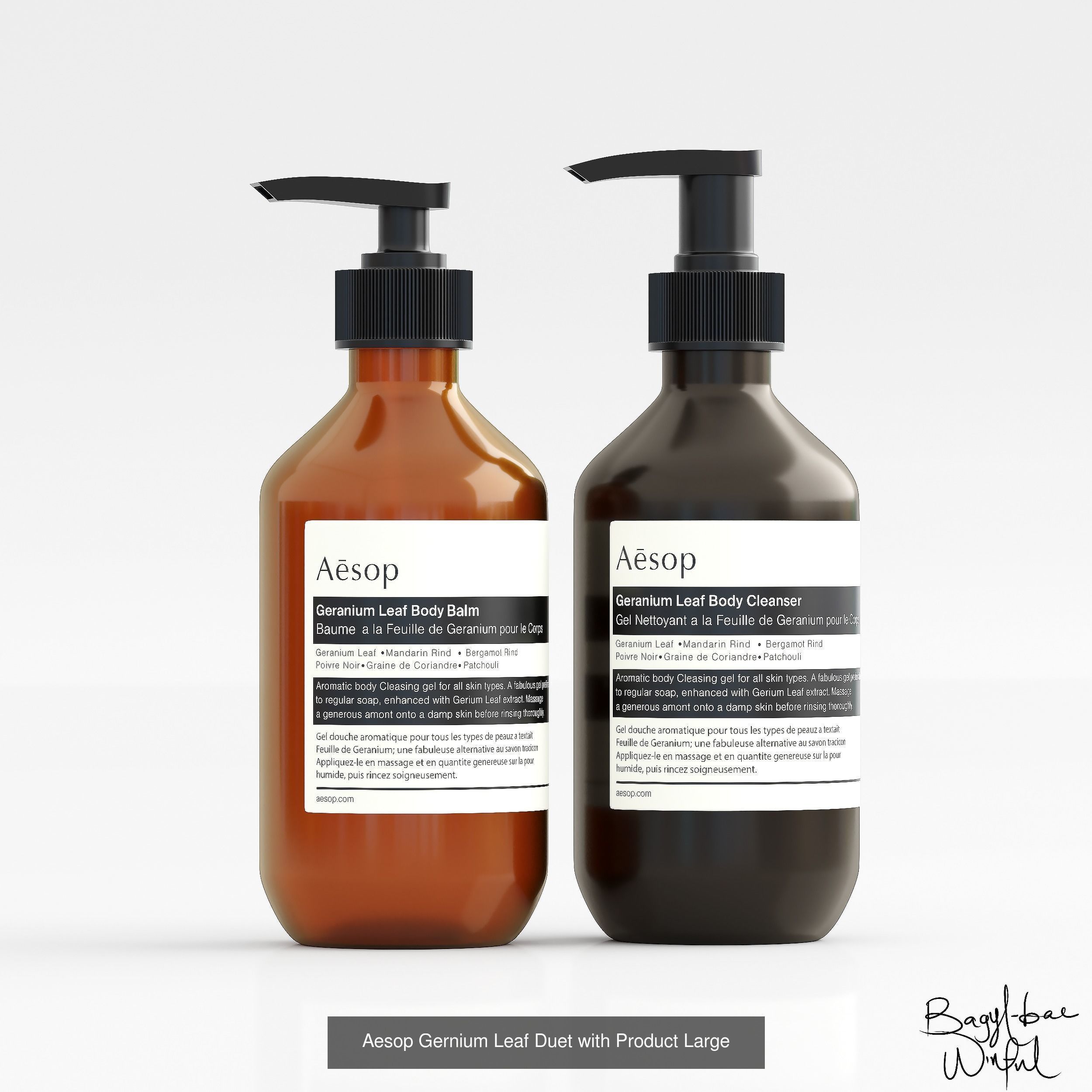 Aesop - The Complete Cosmetic Package 110 Models 3D Model Collection_28