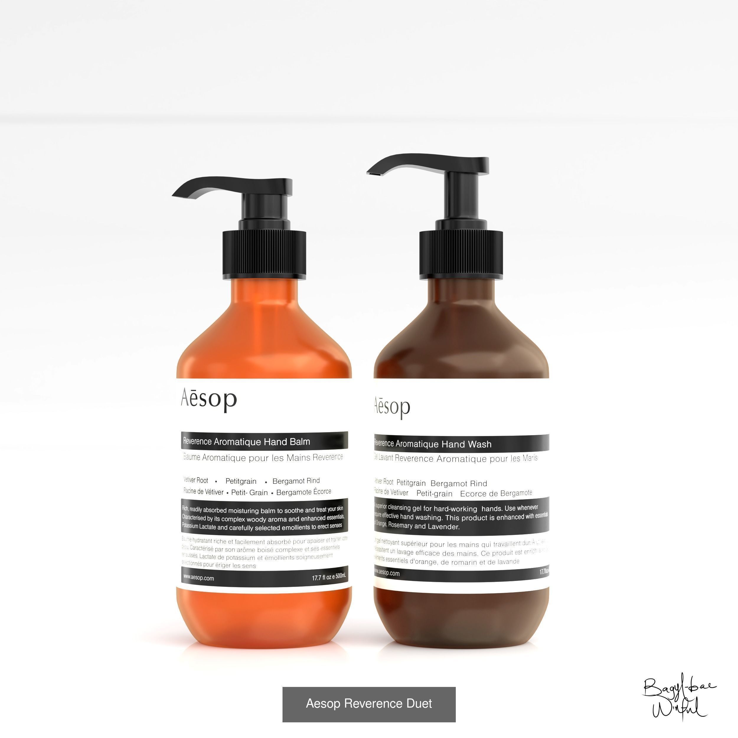 Aesop - The Complete Cosmetic Package 110 Models 3D Model Collection_66