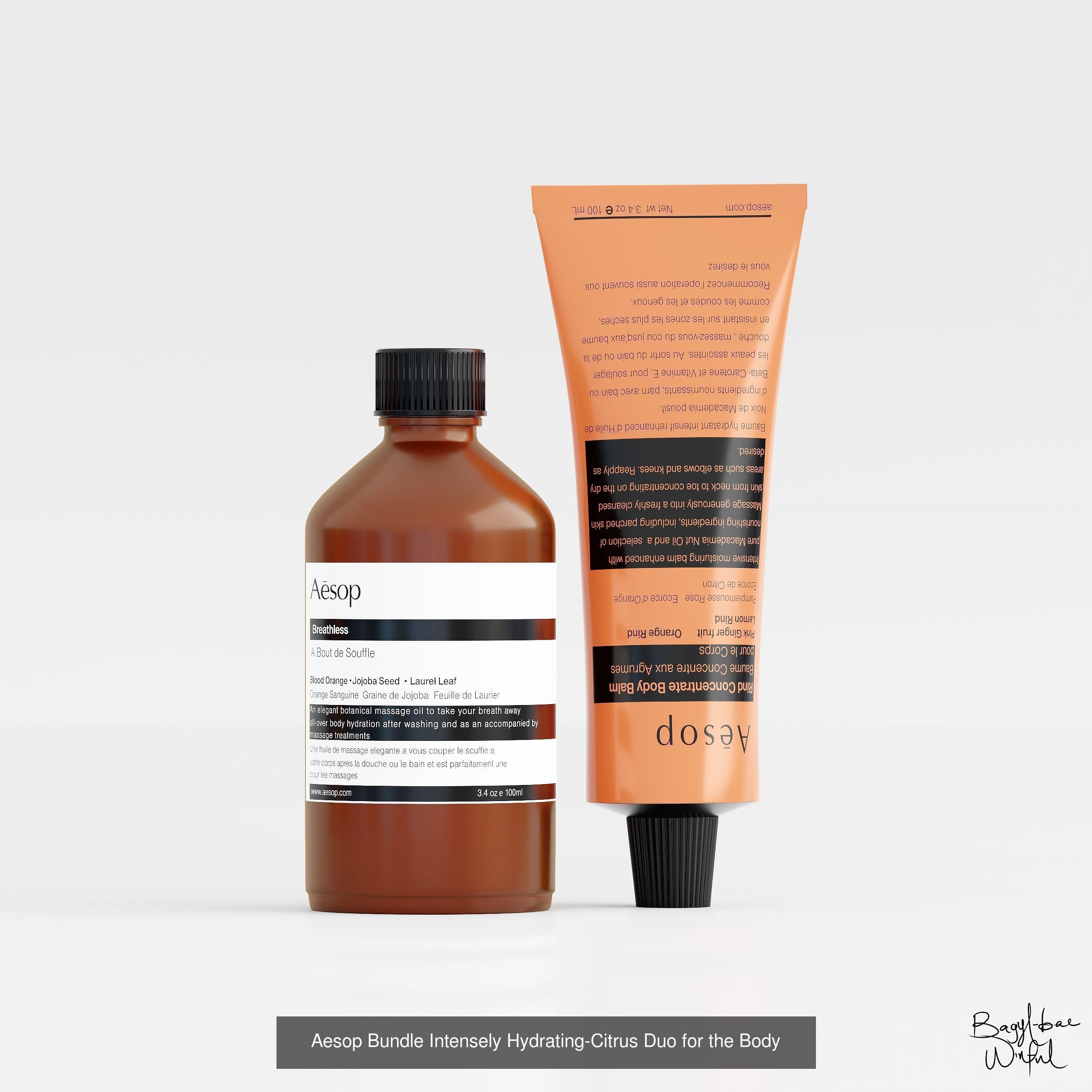 Aesop - The Complete Cosmetic Package 110 Models 3D Model Collection_38