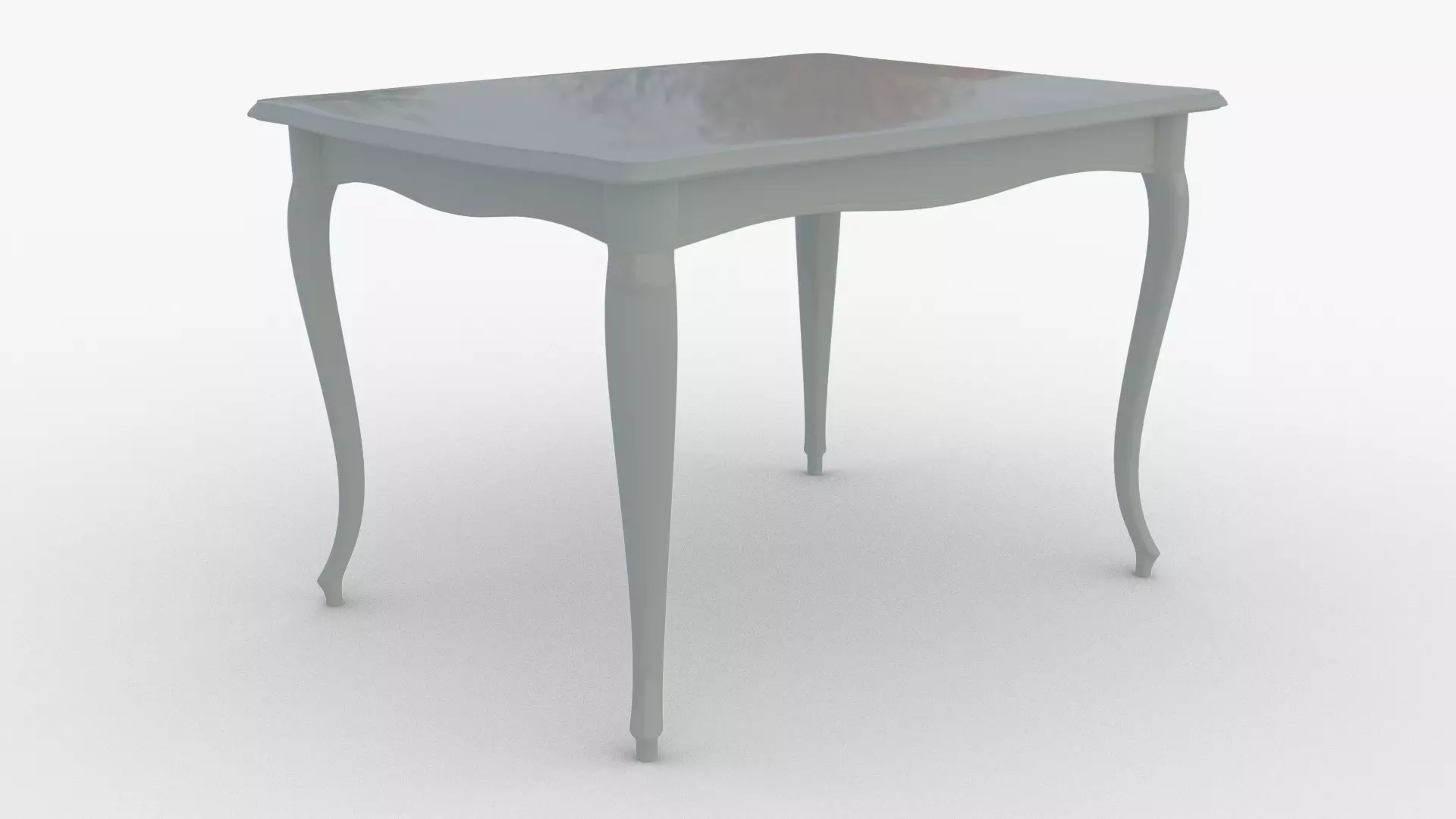 Classic Dining Table 3D model | CGTrader