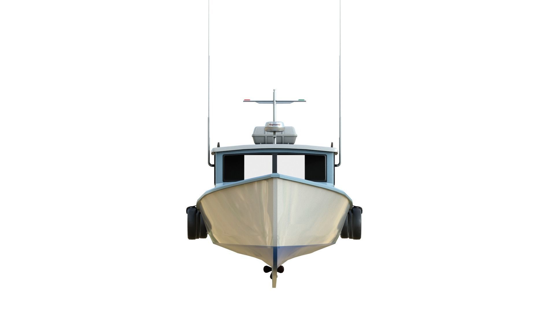 Lobster Fishing Boat 3D model_9
