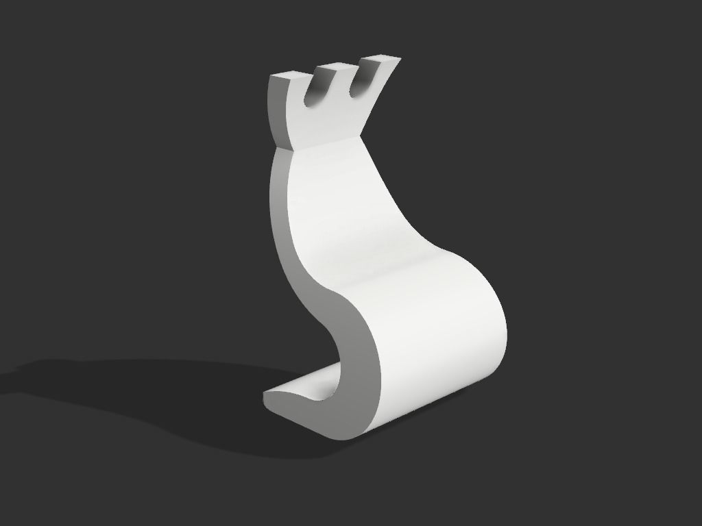 Abstract Chess Set 3D print model_9