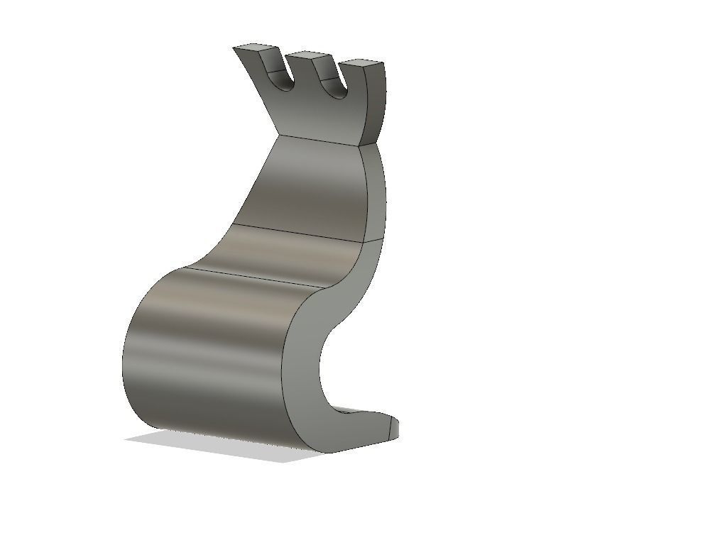 Abstract Chess Set 3D print model_7