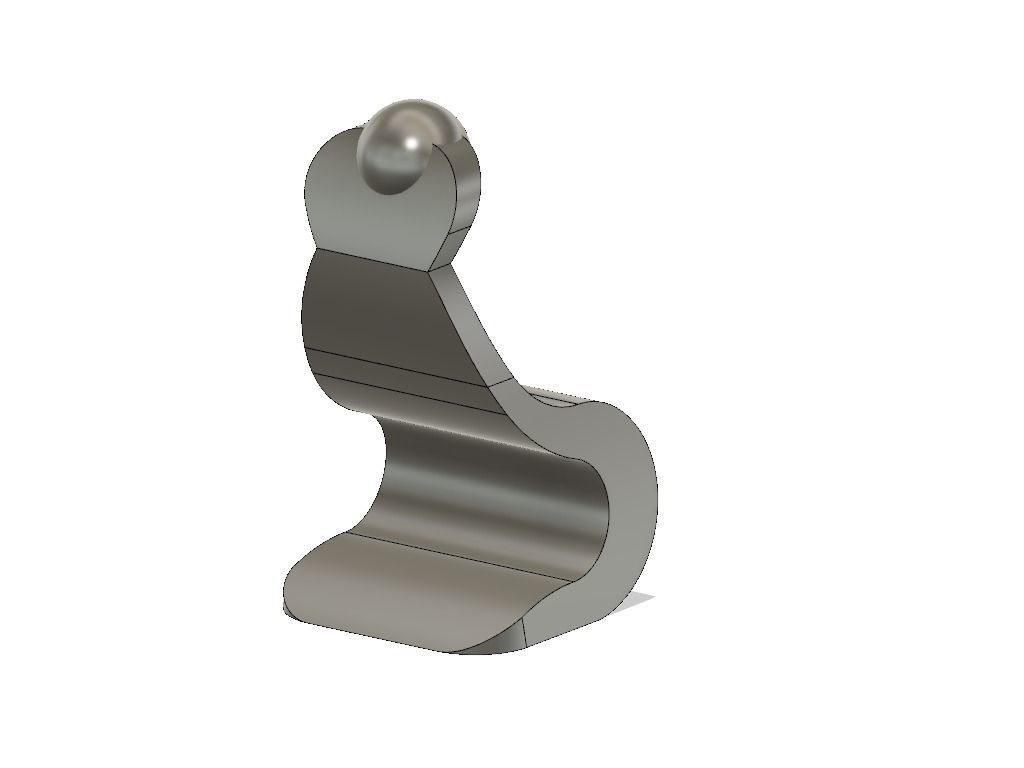 Abstract Chess Set 3D print model_17