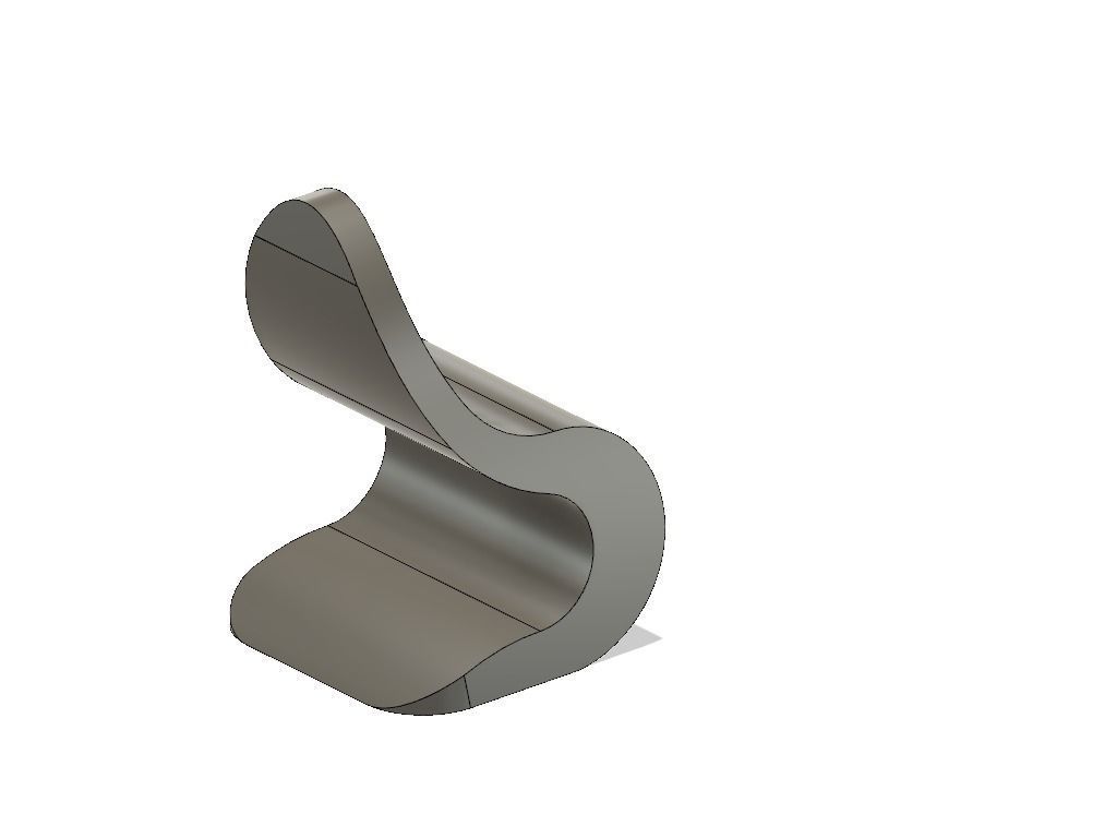 Abstract Chess Set 3D print model_14