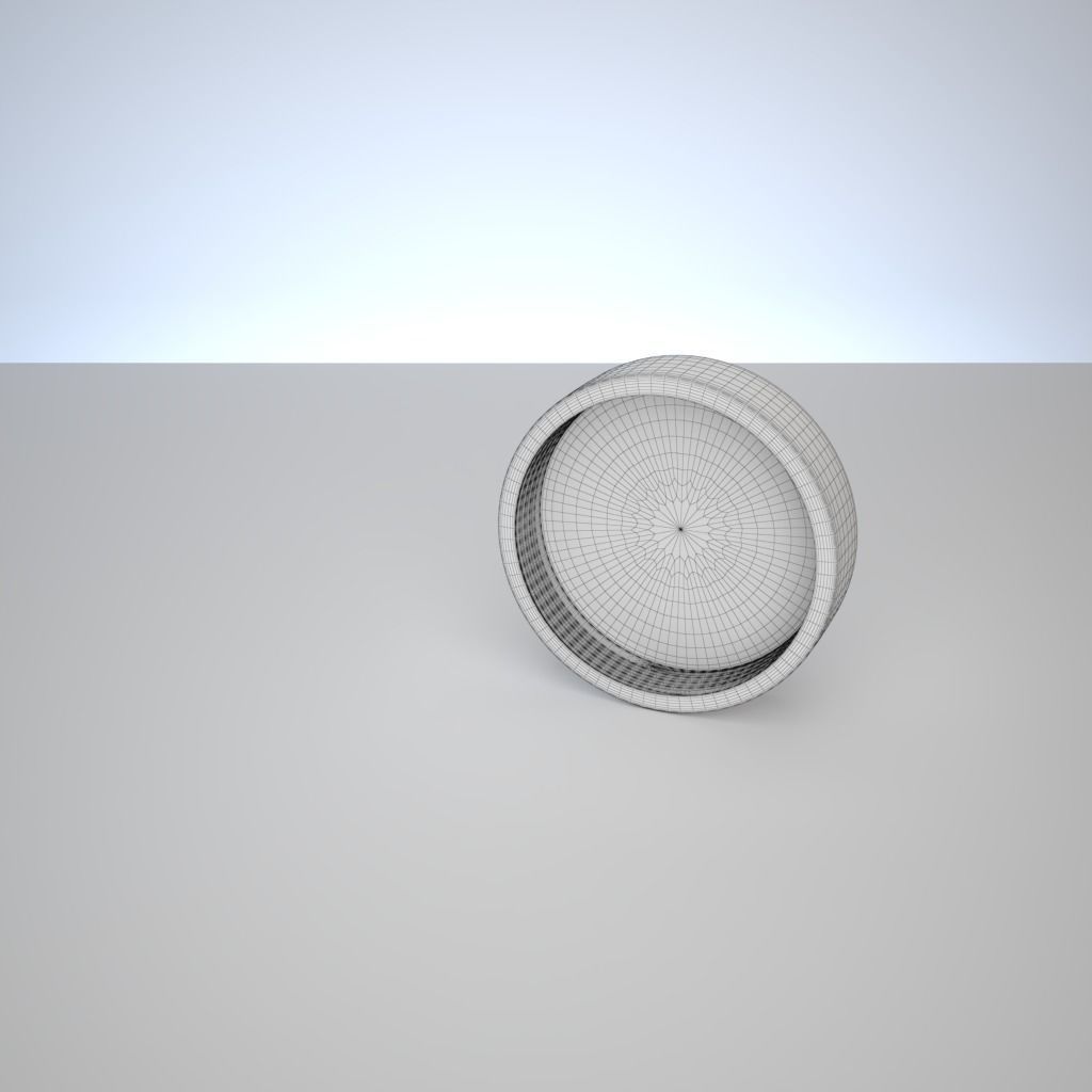 Cosmetic Container and Cream - 3ds Max V-Ray 3D model_20