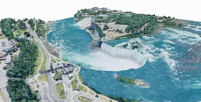 Niagara Falls close view