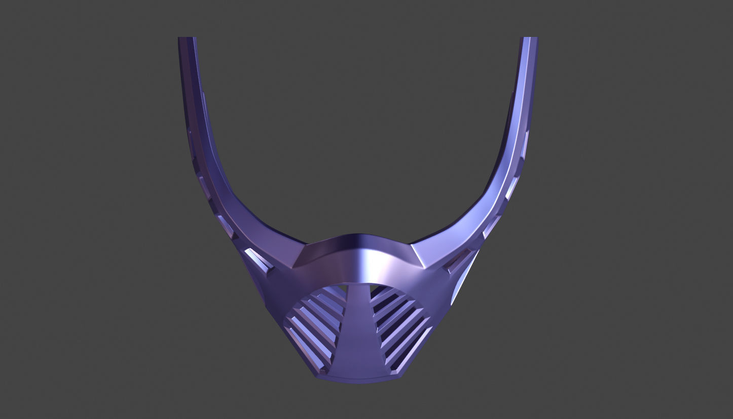 Scorpion Mask from Mortal Kombat 11 3D print model 3D print model_3