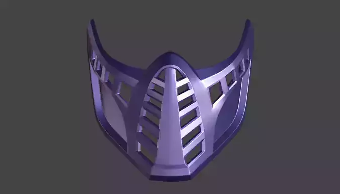 Scorpion Mask from Mortal Kombat 11 3D print model 3D print model
