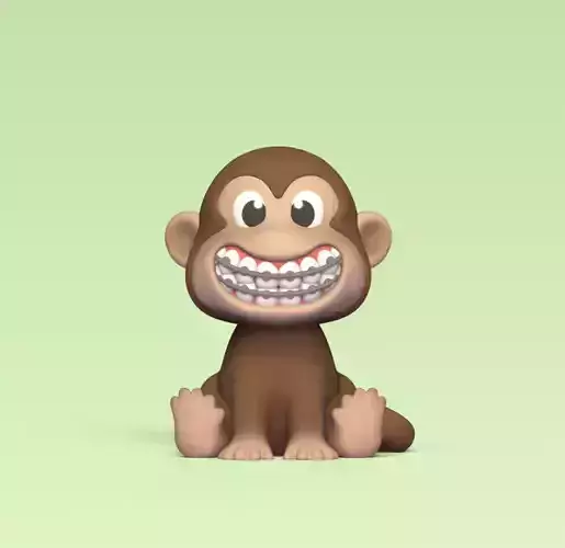 Monkey Smiling