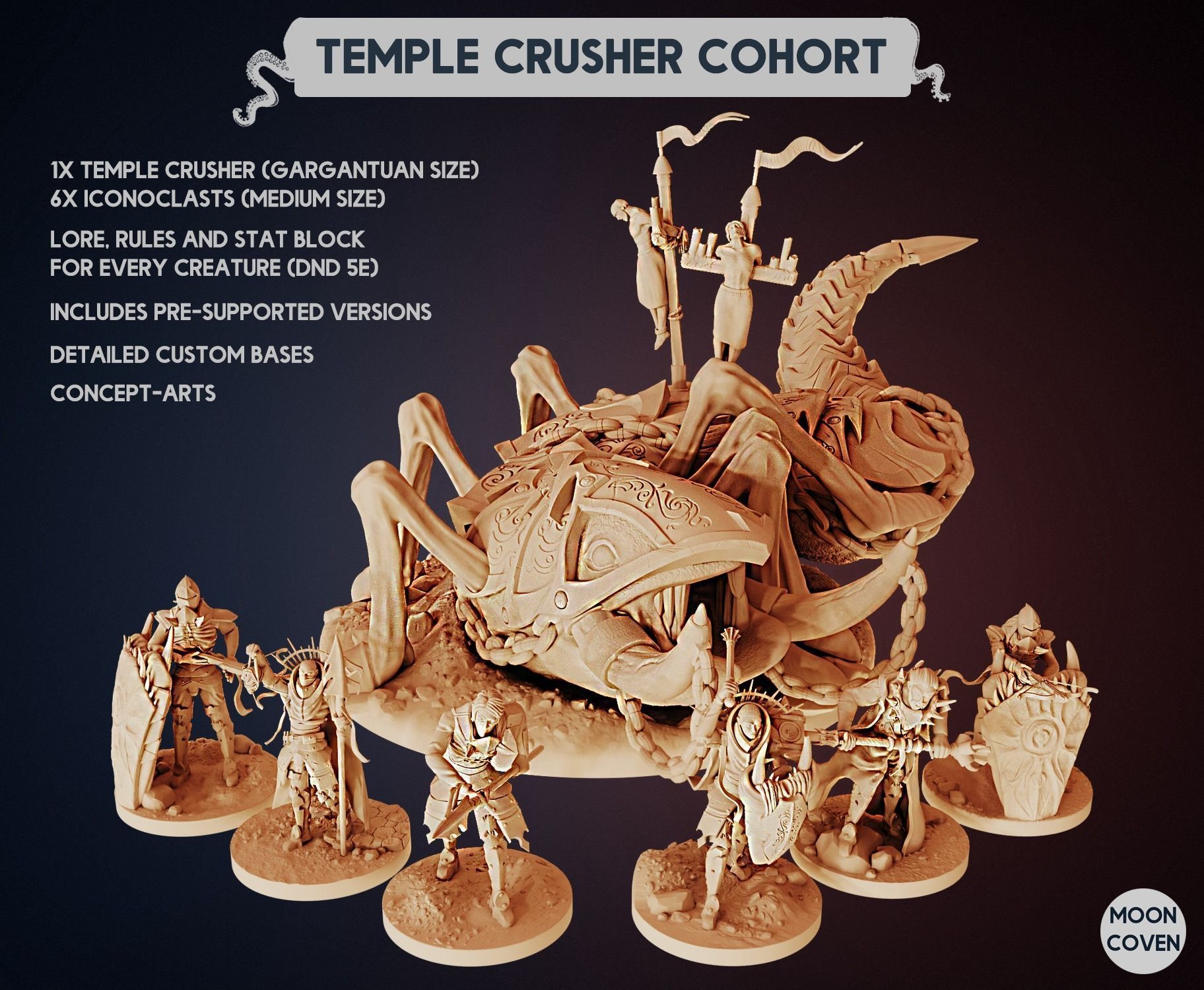 Temple Crusher Cohort 3D print model_0