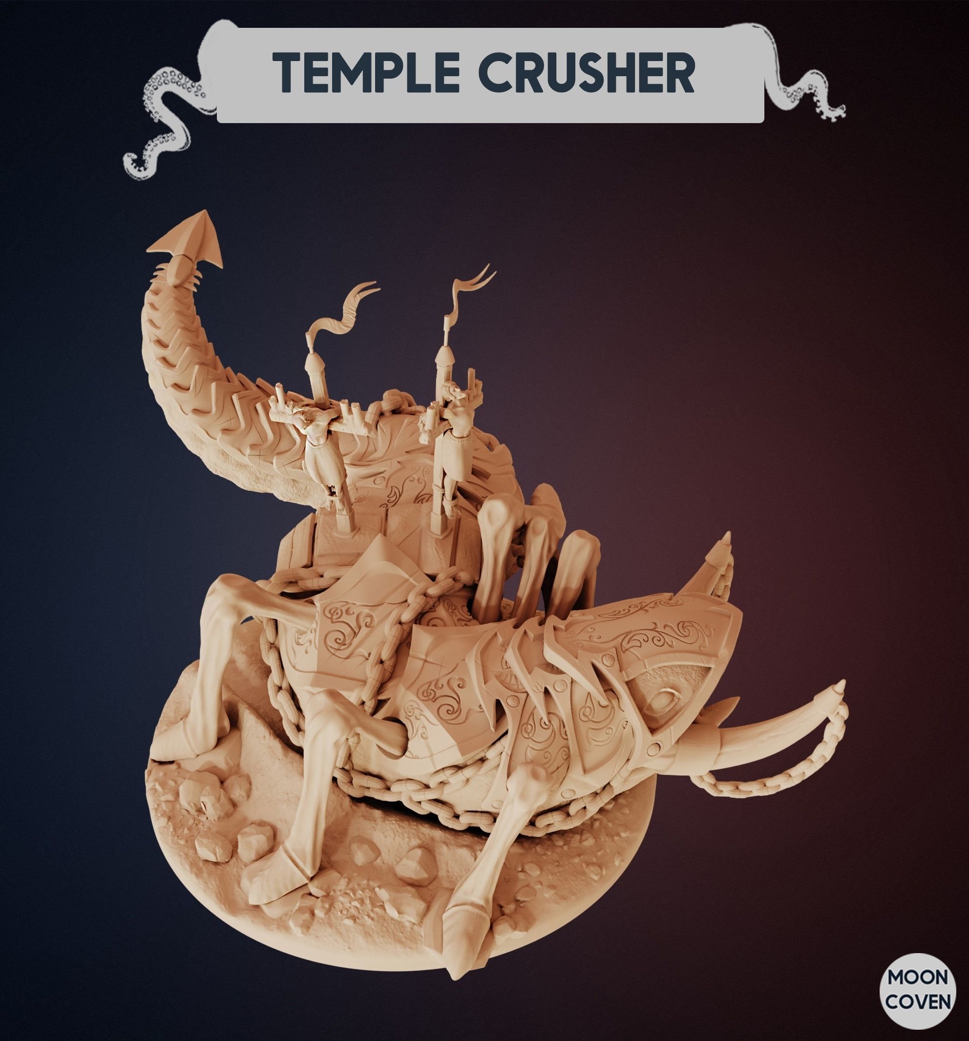Temple Crusher Cohort 3D print model_2