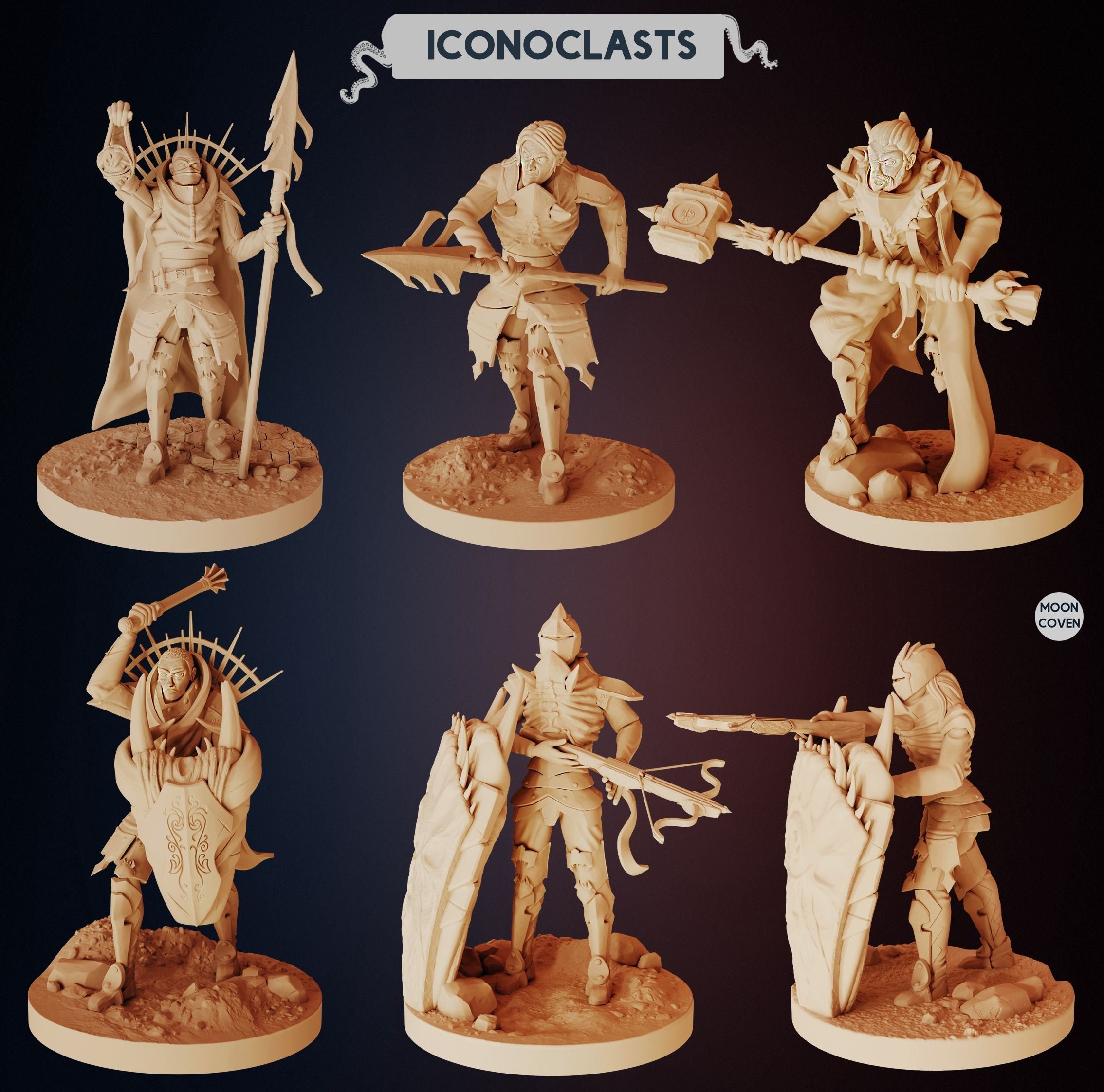 Temple Crusher Cohort 3D print model_5