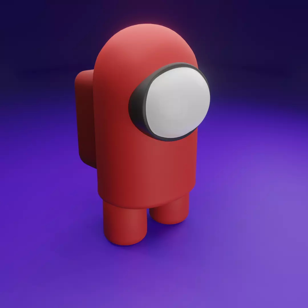 among us  3D model_0
