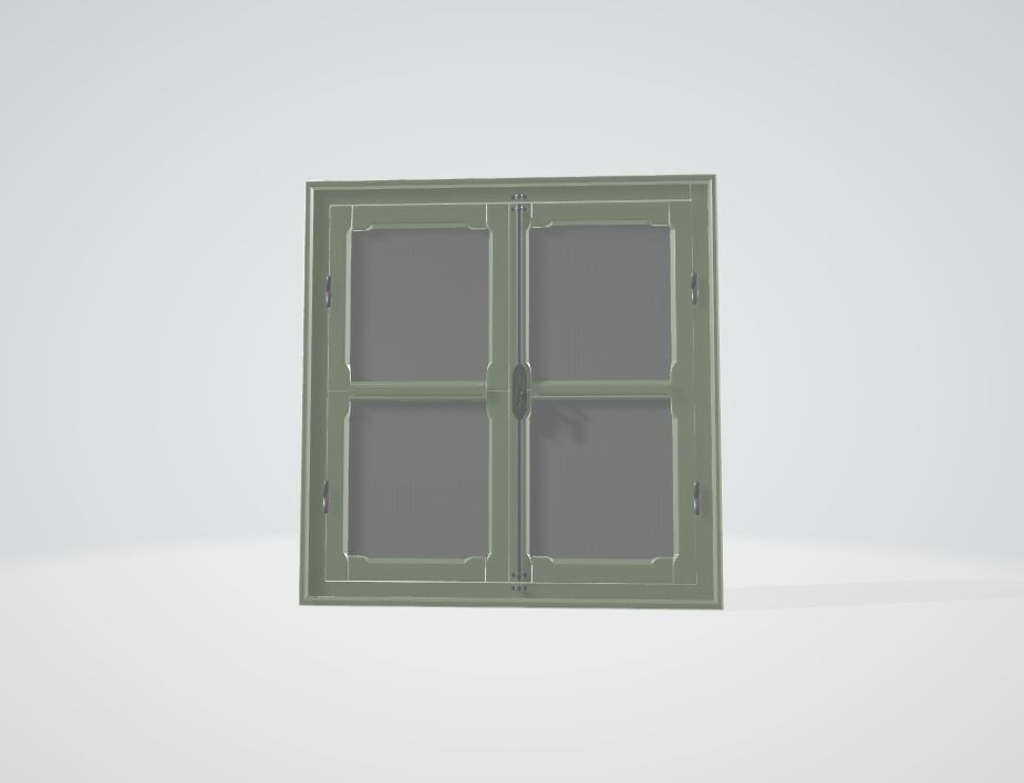 window Free 3D model_1