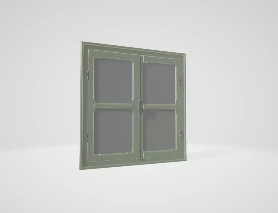 window Free 3D model_0