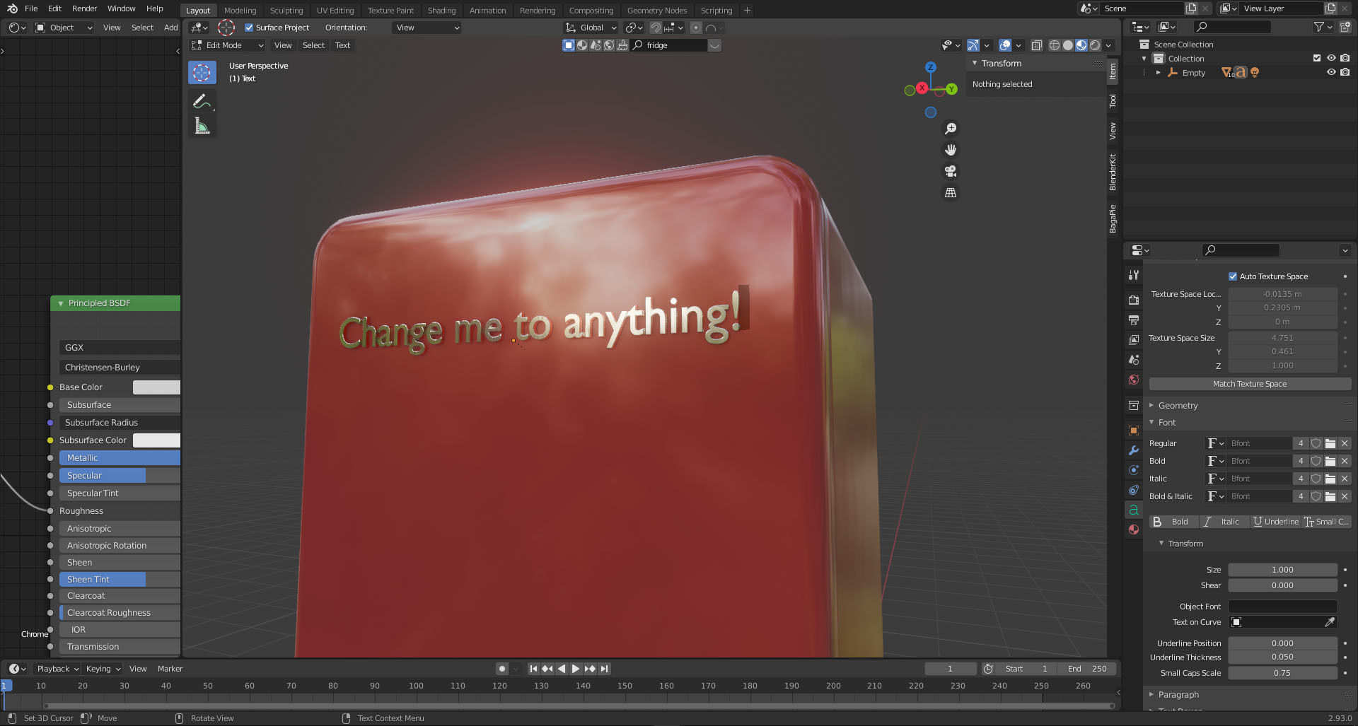 Fridge Freezer Low Poly Realistic Model Low-poly 3D model_7