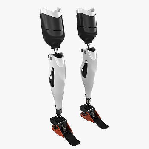 Mechanical Prosthetic Leg 3D model