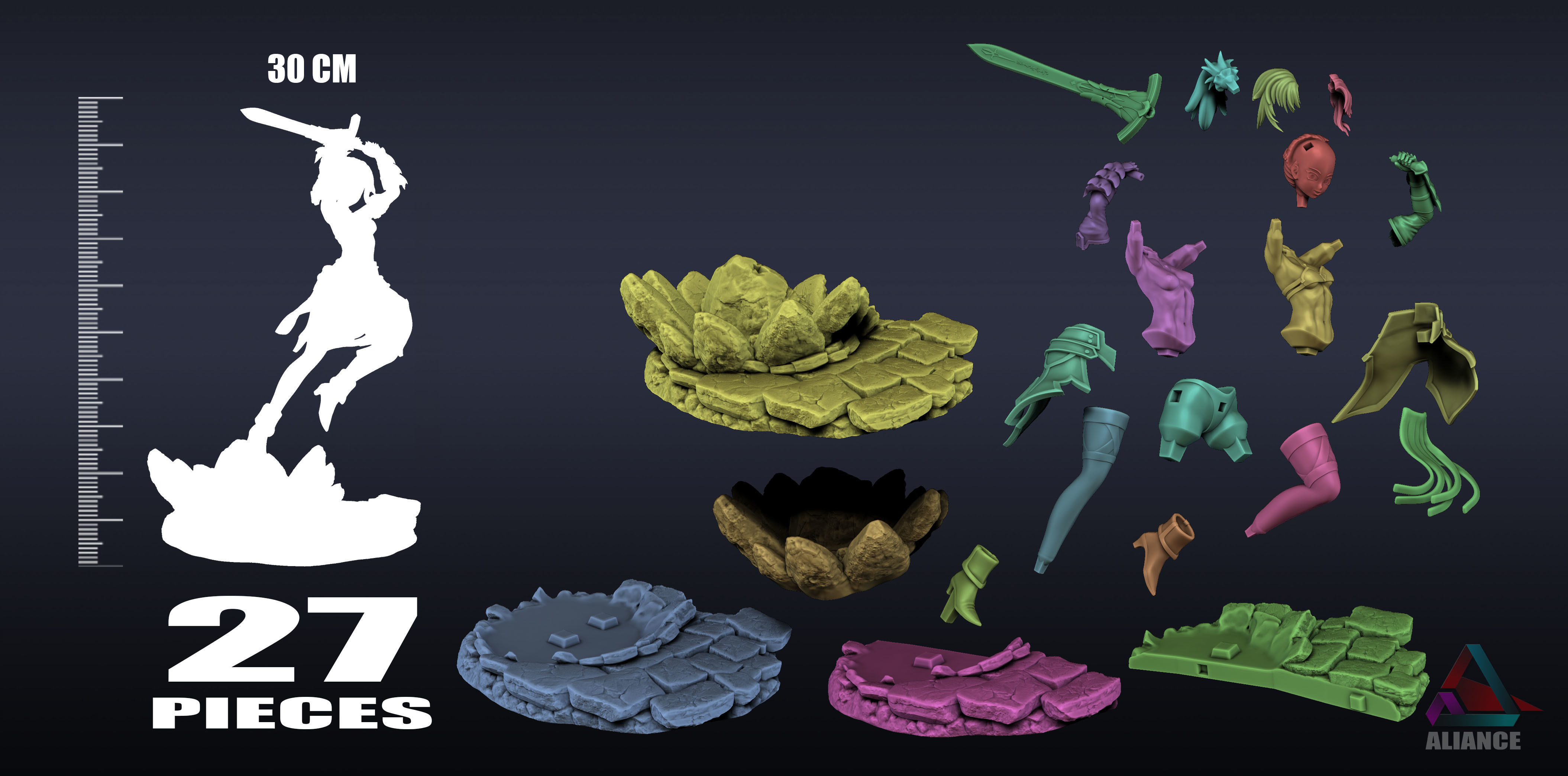 Mordred - Fate Apocrypha 3D print model_6