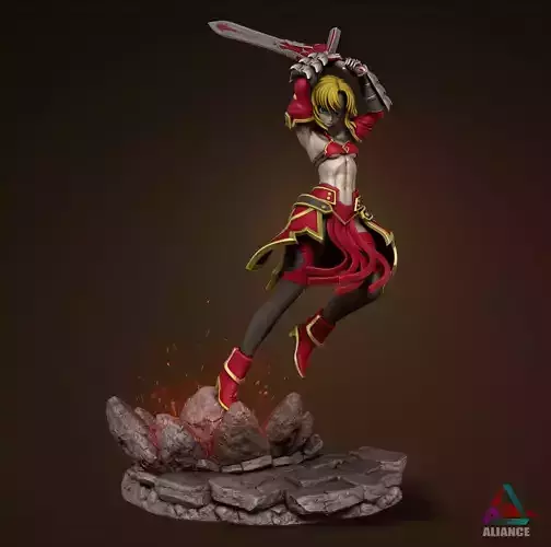 Mordred - Fate Apocrypha 3D print model