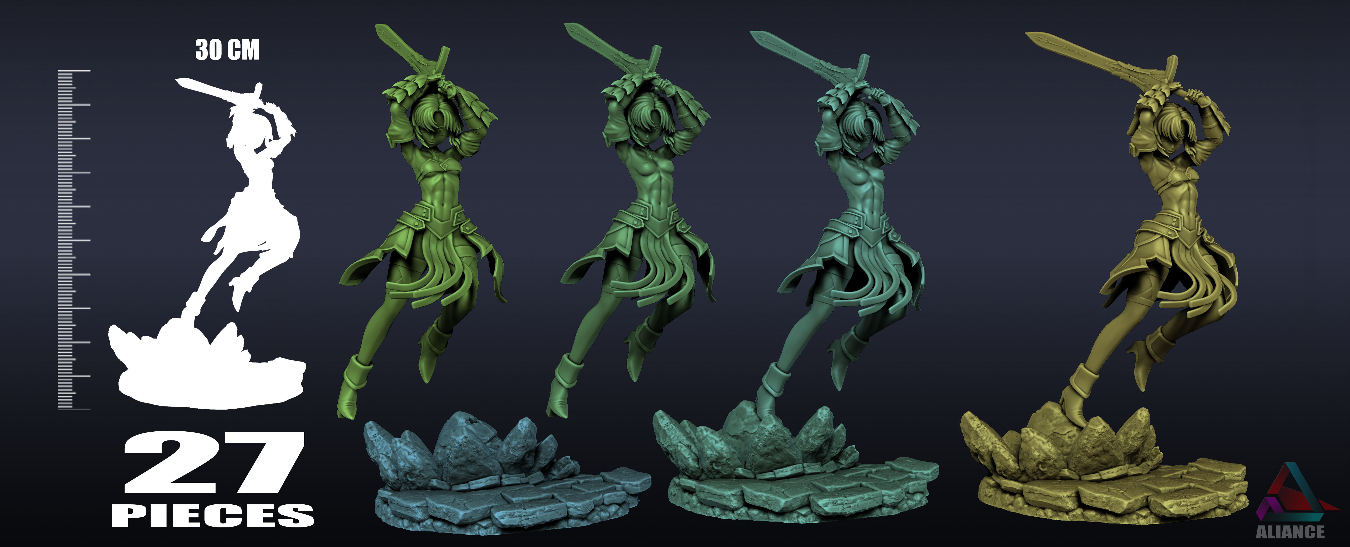 Mordred - Fate Apocrypha 3D print model_7