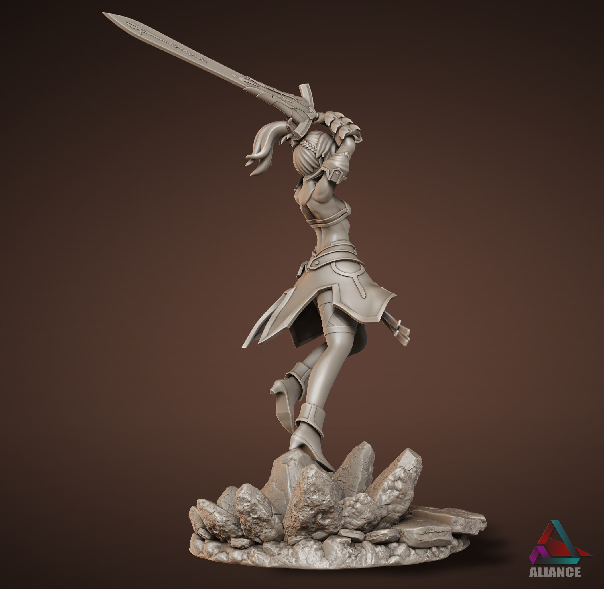 Mordred - Fate Apocrypha 3D print model_4